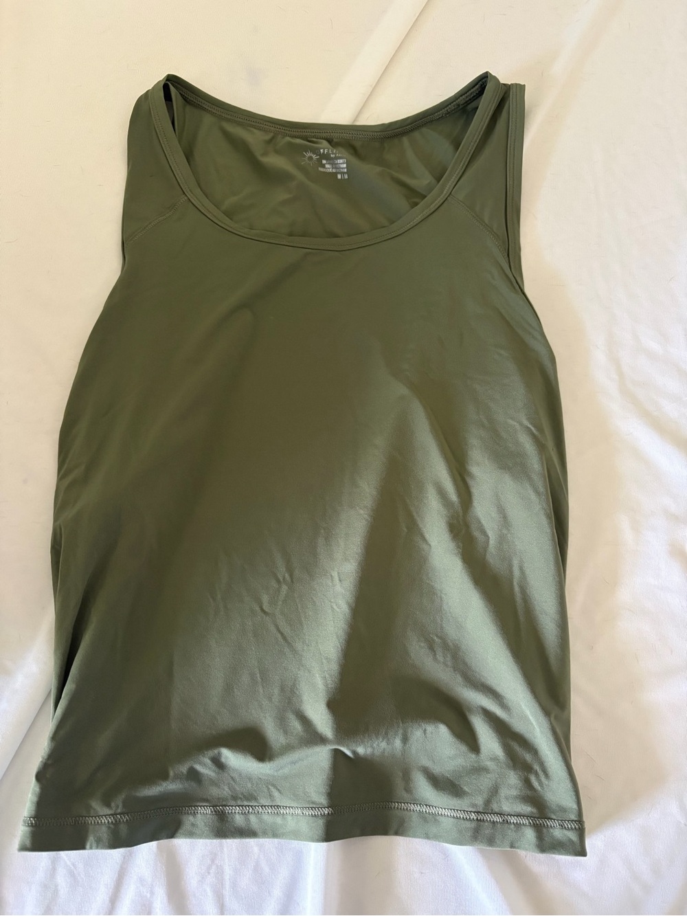 aerie Olive Green Active Tank Top